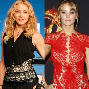 Madonna, Jennifer Lawrence Madonna, Jennifer Lawrence